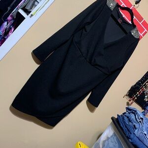 #206 Size 2 Rebel Wilson torrid bodycon dress, has been repaired on a seam